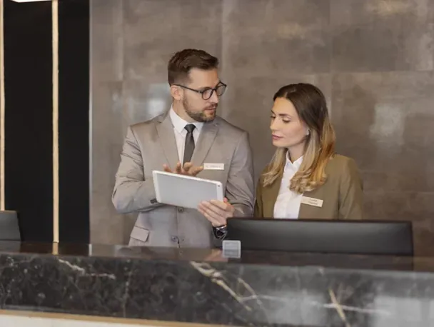 Hotel Reception Istock 1448294549